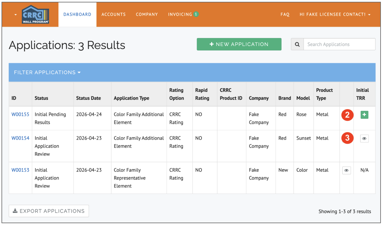 Wall AMTL Dashboard